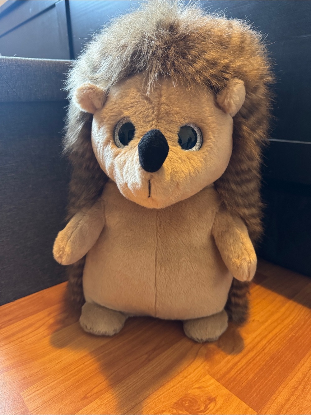 JUSTICE Tween Brands Jumbo 16” Hedgehog‎ Stuffed Animal Plush euc